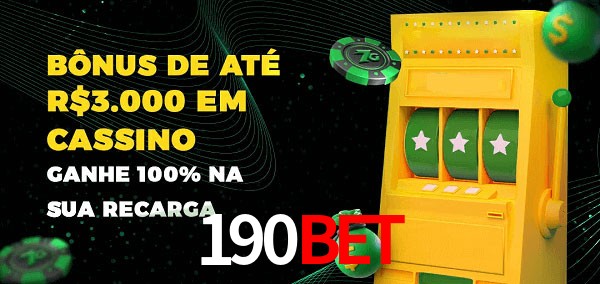 190BET melhor bônus de depósito